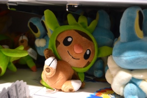 Not a fashionista, but a darn cute Chespin